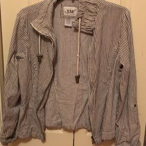 striped jacket
